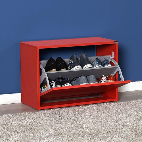 SHC-110-KK-1 Red Shoe Cabinet slika 2