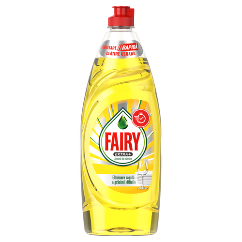 Fairy Extra Plus Citrus-Tečnost za pranje posuđa 650ml slika 1