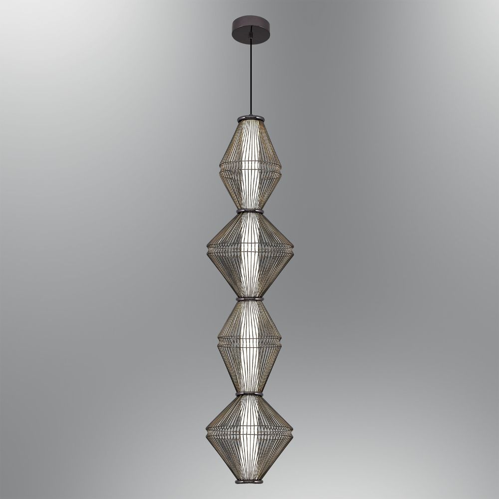 3224-4-24 Platinum Chandelier slika 1