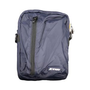 K-WAY MEN'S SHOULDER BAG BLUE