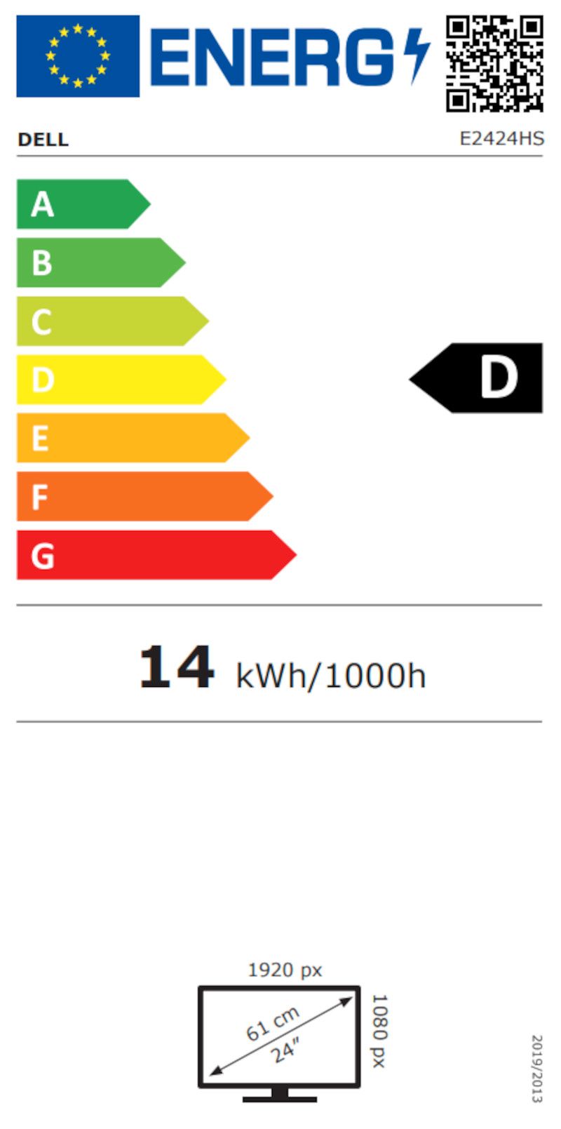 Energetski certifikat D