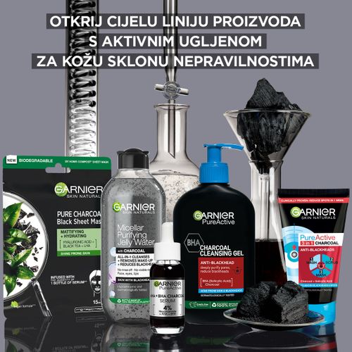 Garnier Pure Active Charcoal gel za čišcenje protiv mitesera slika 5