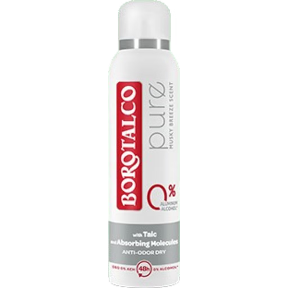 Borotalco spray Pure Musky, 150 ml slika 1