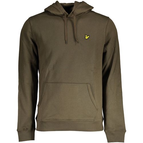 LYLE &amp; SCOTT MAN GREEN SWEATSHIRT WITHOUT ZIP slika 1