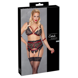 Cottelli BONDAGE Komplet grudnjaka Bondage 4XL