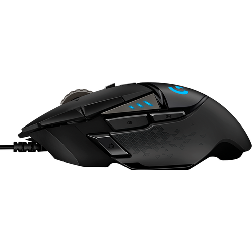 Miš Logitech G502 HERO Corded Gaming, USB, crni slika 9