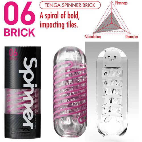 Masturbator Tenga - Spinner 06 Brick slika 5