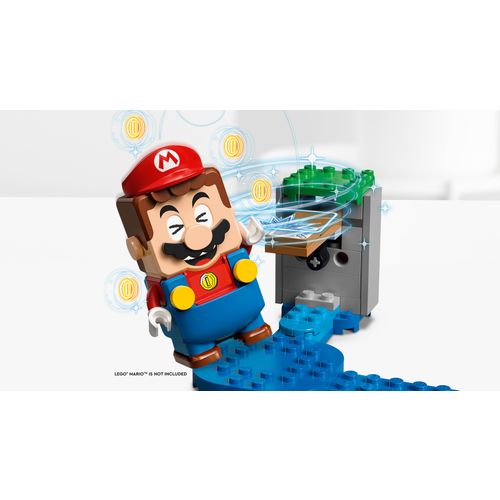 LEGO® SUPER MARIO™ 71400 big urchin u vožnji plažom slika 19