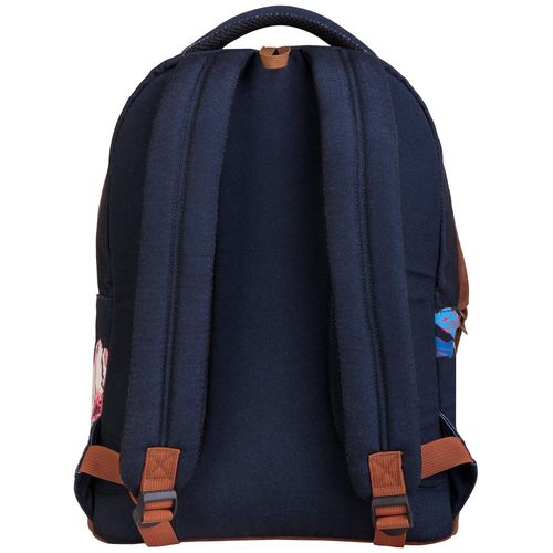 Target školski ruksak Canvas floral blue slika 2