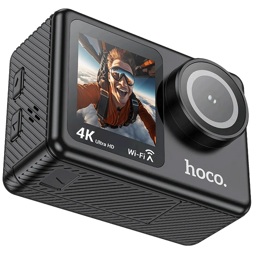 hoco. Sportska kamera, 1.3"/ 2" IPS LCD, 4K UHD, WiFi, microSD - DV101 slika 2