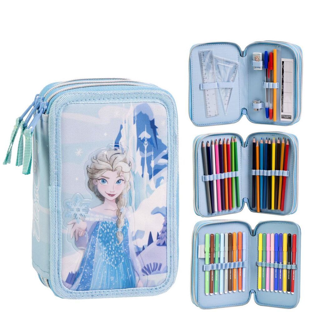 Disney Frozen trostruka pernica slika 2
