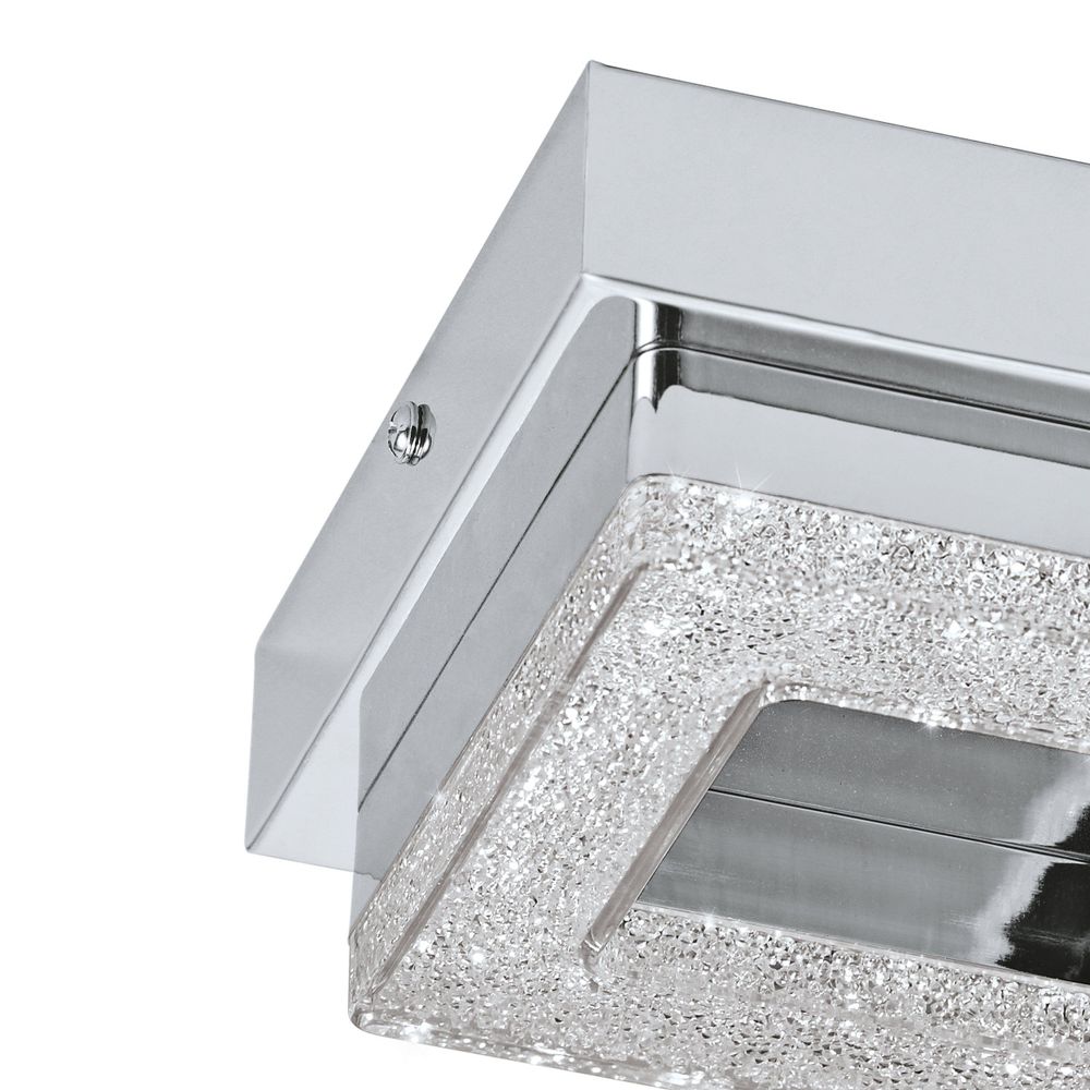 Eglo Fradelo zidna/stropna/1, led, 1x4w, krom/kristal  slika 4