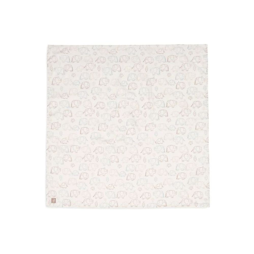 Jollein Muslin pelene za povijanje Elephant Tales 115x115cm, 2kom slika 2