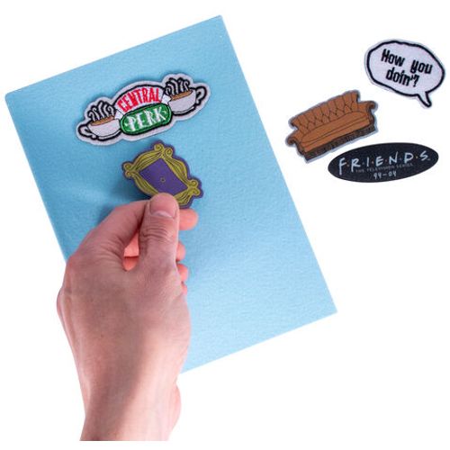 Friends Velcro Notebook with Patches slika 2