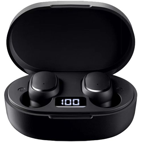 MeanIT Slušalica bežična, Bluetooth v5.1, crne - TWS B60 Black slika 1
