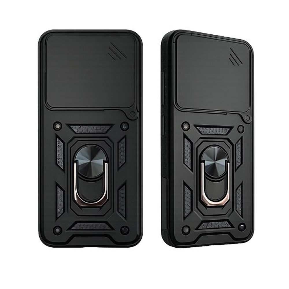 MM TPU XIAOMI REDMI NOTE 15 PRO 5G- ANTI-SHOCK WITH RING crna slika 1