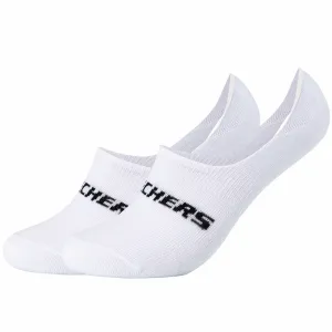 Skechers 2ppk mesh ventilation footies socks sk44008-1000