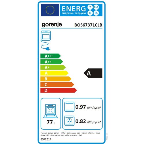 Gorenje BOS67371CLB Ugradna rerna slika 9