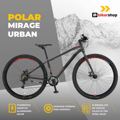 BICIKL POLAR MIRAGE URBAN slika 2