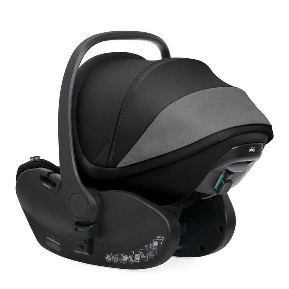 Chicco Autosjedalica First-Seat Recline i-Size 0-13 kg,(40-87cm), Black Satin slika 7