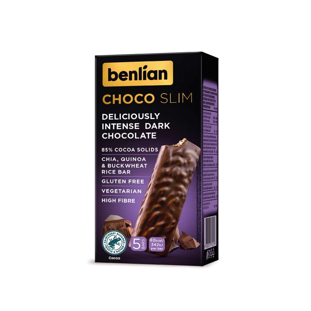 Benlian Choco Slim Tamna Čokolada 85% Kakaa 80gr slika 1