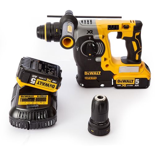 Dewalt DCH274P2 aku elektropneumatski kombinirani čekić 18 v 5,0 ah  slika 1