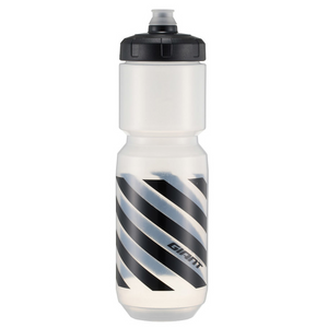 BIDON GIANT DOUBLESPRING TRANSPARENT/BLACK 750ML