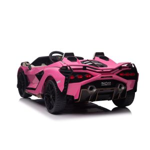 Licencirani auto na akumumulator Lamborghini SIAN 4x100W - dvosjed - rozi