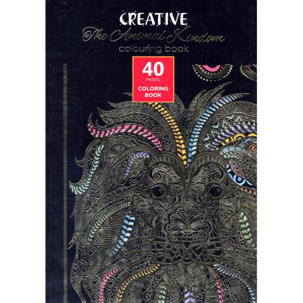Bojanka A4 Adult Animal 40L Creative slika 1