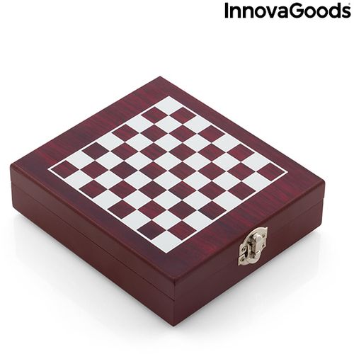 InnovaGoods set za vino i šah 2/1 15x5x17cm slika 6