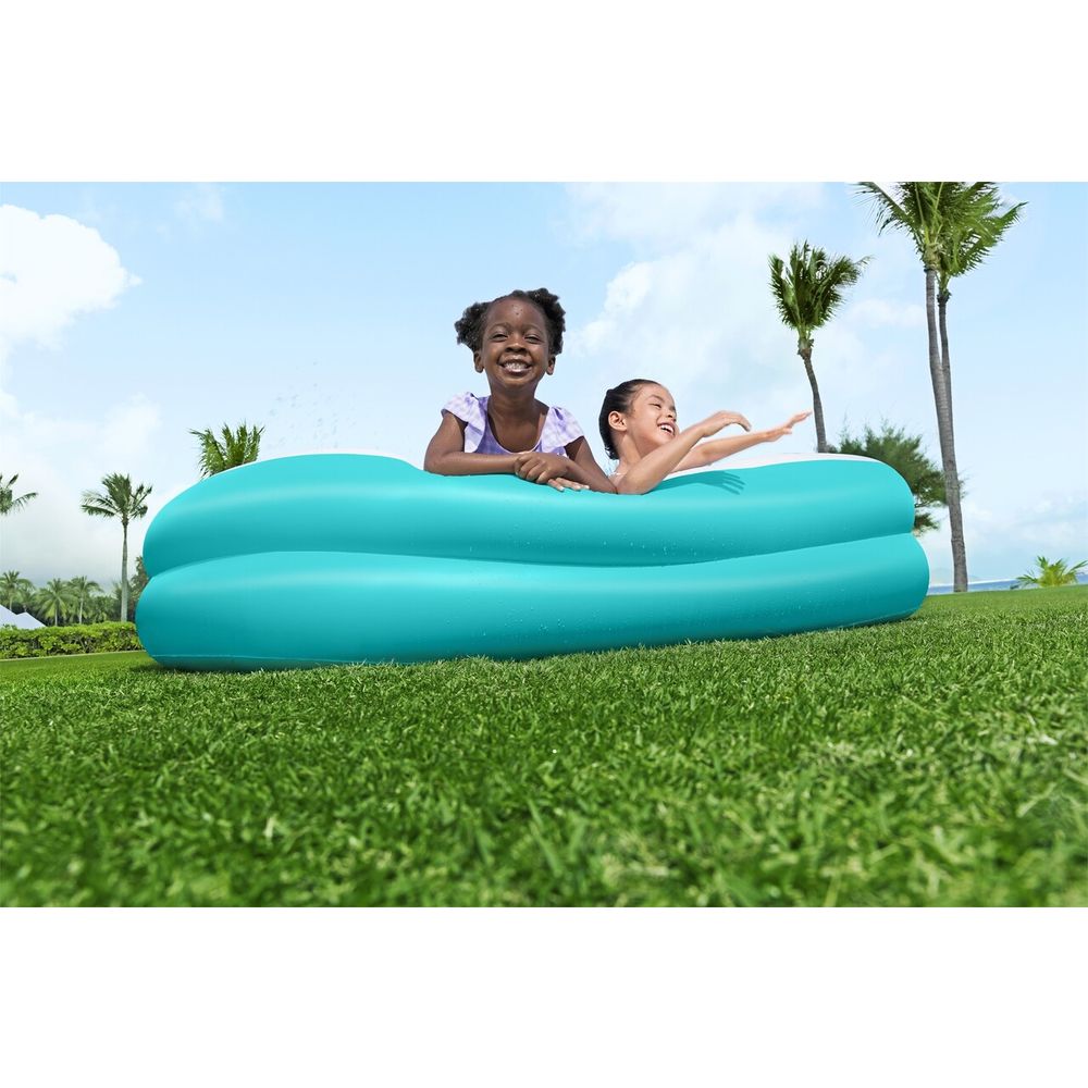Bestway bazen 218x218x48cm + plutajući stol slika 8