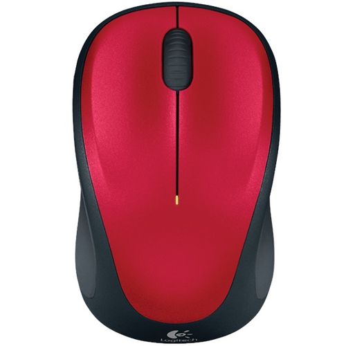 Logitech M235 Wireless Mouse Nano Receiver, Red slika 2