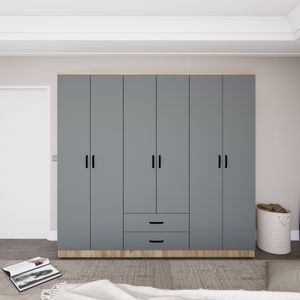 Yaman Luna - Fel 1600-65 Grey
White Wardrobe