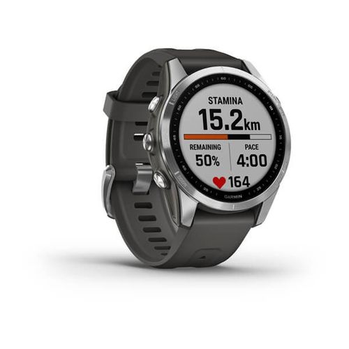 Garmin fenix 7S Stainless Steel Graphite remen                                                  slika 3