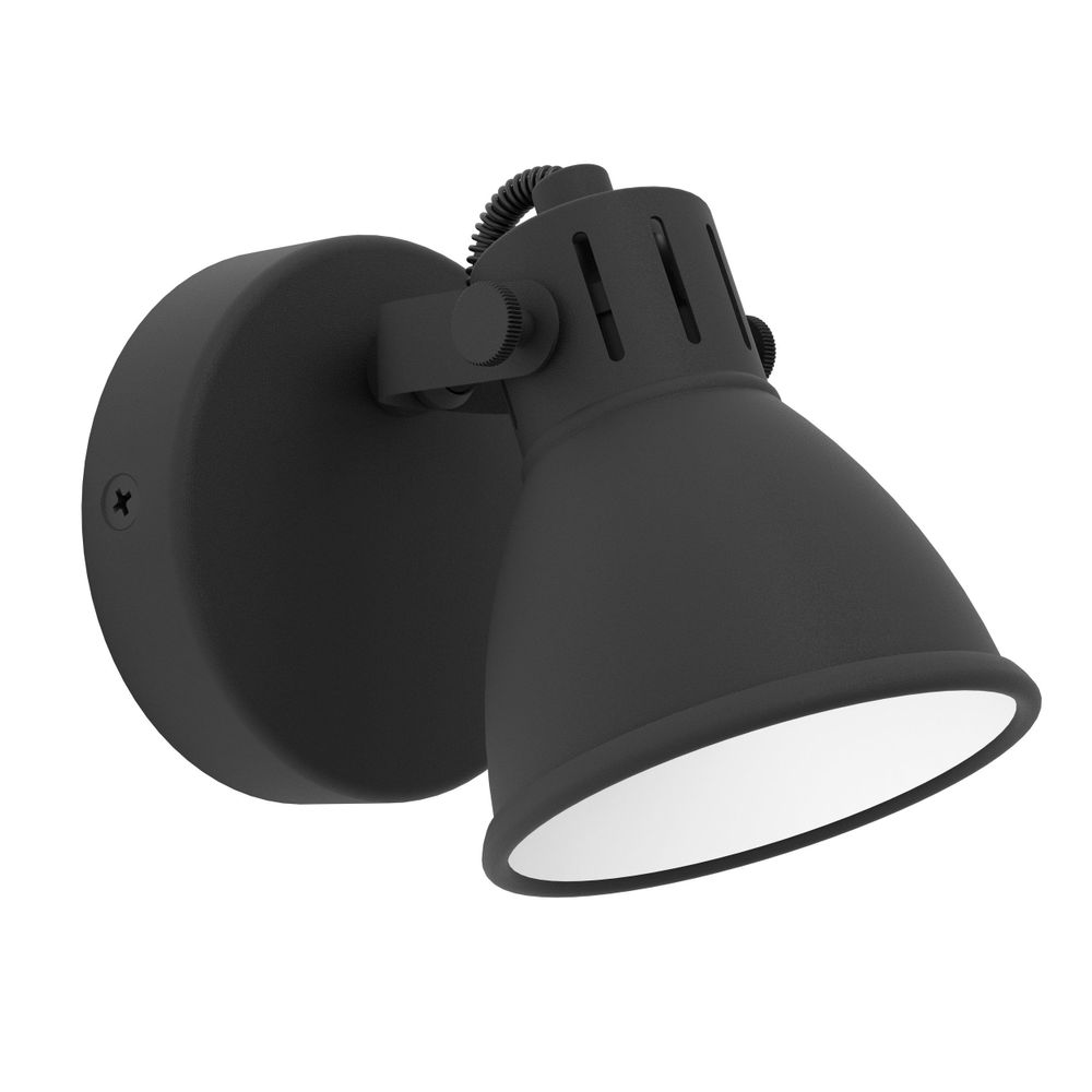 Eglo Seras 2 reflektor/1, led, gu10, 1x3,3w, 240lm, crna/čelik  slika 1