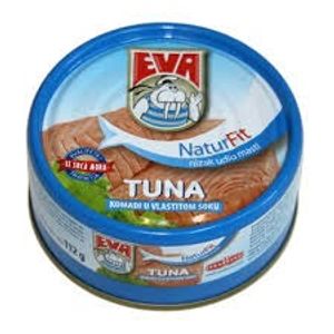 Eva Tuna Komadi u Vlastitom Soku 160g