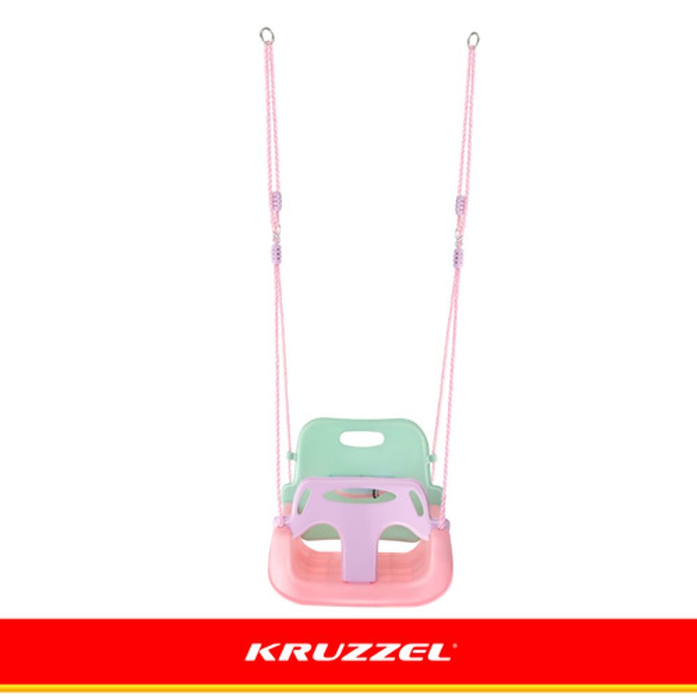 Kruzzel Kruzzel 3-u-1 pastelna dječja ljuljačka slika 6
