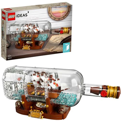 Playset Lego Ideas: Ship in a Bottle 92177 962 Dijelovi 31 x 10 x 10 cm slika 1