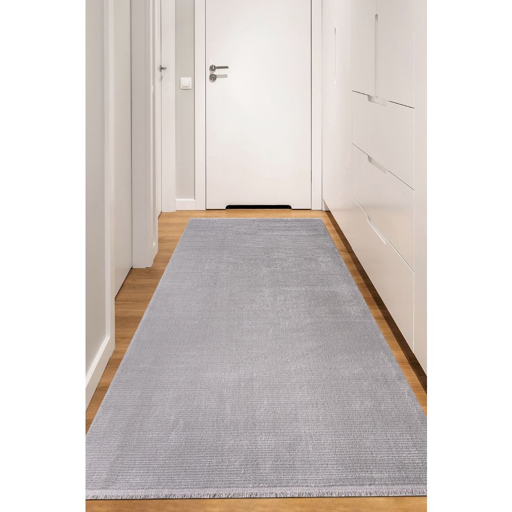 Leo 2972 Tepih za Hodnik 120 x 400 cm - Sivi slika 2