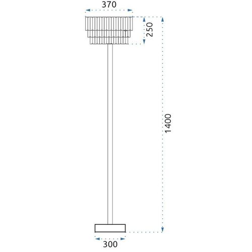 TOOLIGHT Samostojeća svjetiljka APP925-3F slika 13