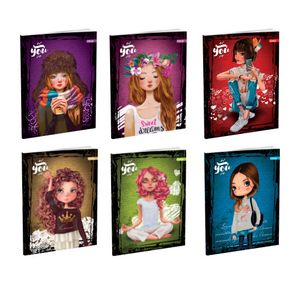 Spirit Sveska Premium A4 ''Girls'', meki povez, 52 lista, karo