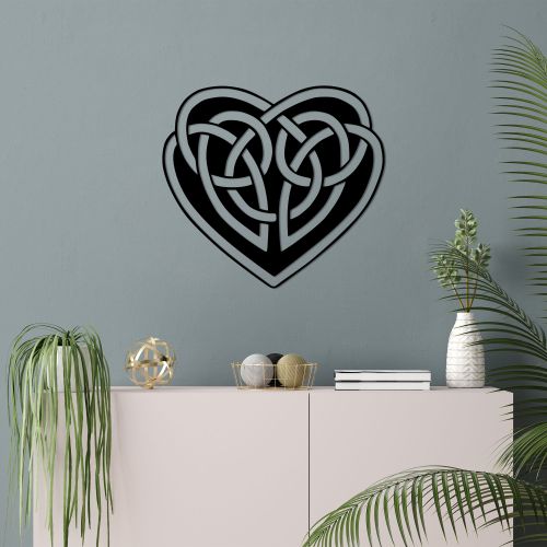 Wallity Metalna zidna dekoracija, Love - 484 slika 1