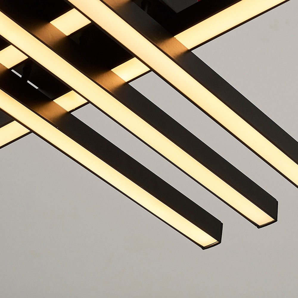 Luster L1248 - Crni LED Luster Modernog Dizajna slika 3
