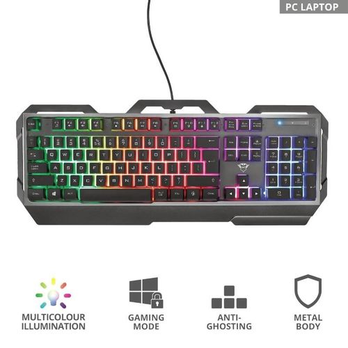 Trust GXT 856 TORAC ILUMINATED GAMING KEYBOARD (23577) slika 3