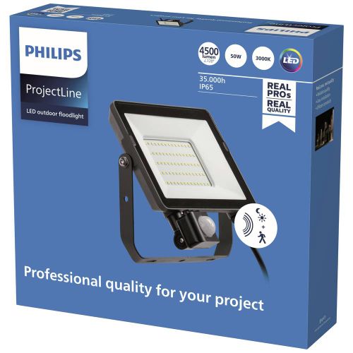 Philips projectline floodlight 50w 3000k senzor 911401862684 slika 2