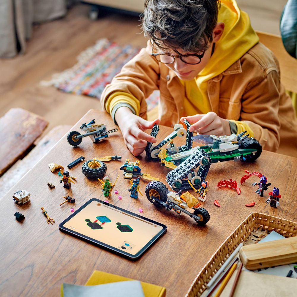 LEGO 71820 Kombinovano vozilo Ninja tima slika 10