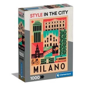 Clementoni Puzzle CL39842 Style In The City Milano 1000kom