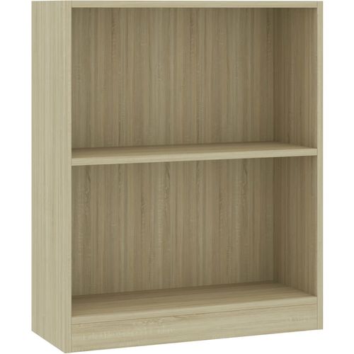 Polica za knjige hrast sonoma 60x24x74,5 cm konstruirano drvo slika 2