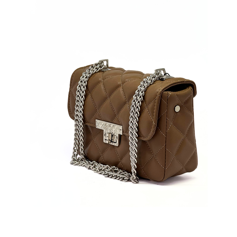 ILEA Ženska torba Nina 22x16cm, Svijetlo smeđa slika 2