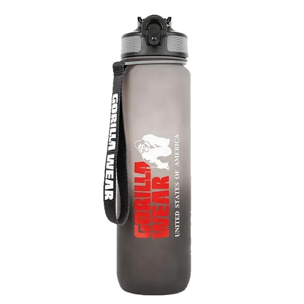 Gorilla Wear BOCA za Vodu 1000ml, Crno/Siva slika 1